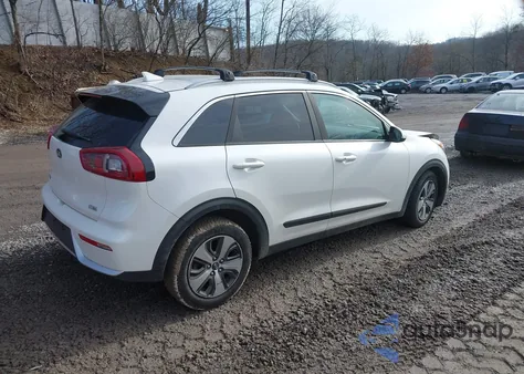 2017 Kia Niro Ex from USA, damaged, VIN KNDCC3LC2H5033365